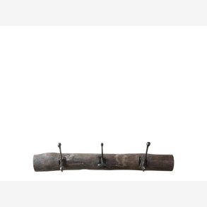 Chic Antique - Grimaud Knagerkke m. 3 knager, H14/L68/B4cm. (P vej ultimo juli)