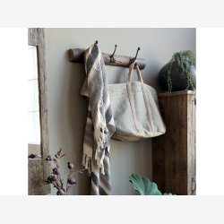 Chic Antique - Grimaud Knagerkke m. 3 knager, H14/L68/B4cm. (P vej ultimo juli)