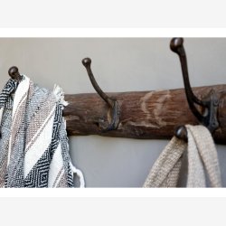 Chic Antique - Grimaud Knagerkke m. 3 knager, H14/L68/B4cm. (P vej ultimo juli)