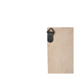 Chic Antiuqe - Skab til vg m. 1 lge Creme