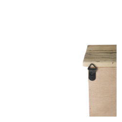 Chic Antique - Skab til vg m. 2 lger Natur