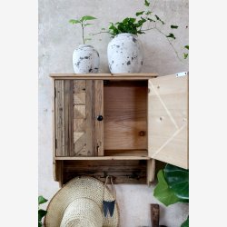 Chic Antique - Skab til vg m. 2 lger Natur