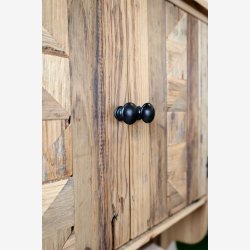 Chic Antique - Skab til vg m. 2 lger Natur