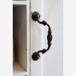 Chic Antique - Skab til vg m. 1 lge og 3 hylder Creme