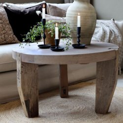 Chic Antique - Grimaud Sofabord H48/80 cm natur