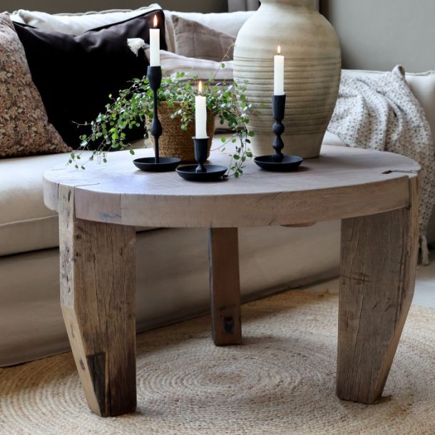 Chic Antique - Grimaud Sofabord H48/80 cm natur