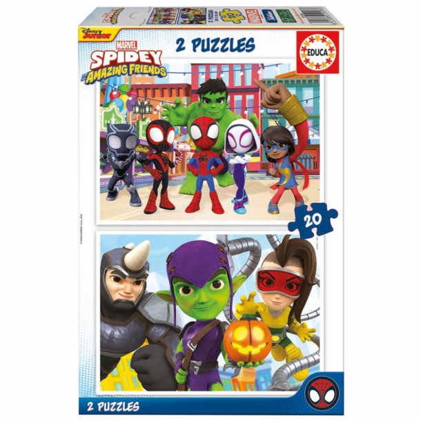 Educa - Puslespil Spiderman og Marvel 2x20