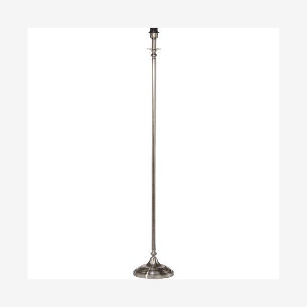 PR HOME - Wellington Gulvlampe, Antik Slv. 130cm.