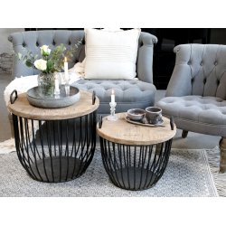 Chic Antique - Fransk Sofa 2 pers. Gr H75xL110xB55cm.