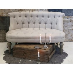 Chic Antique - Fransk Sofa 2 pers. Hr H75xL110xB55cm.