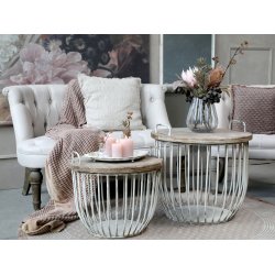 Chic Antique - Fransk Sofa 2 pers. Hr H75xL110xB55cm.