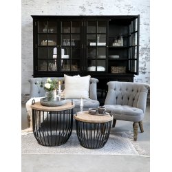 Chic Antique - Fransk Lnestol Gr H71xL67xB66cm.