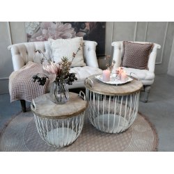 Chic Antique - Fransk Lnestol Hr H71xL67xB66cm.