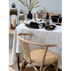 Chic Antique - Fransk Spisestol m/fletsde &amp; rund ryg H79xL50xB45cm. 