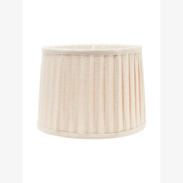 PR HOME - Sofia lampeskrm plisseret Elfenben 25cm