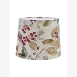 Lampesk�rm Rund Sofia Garden Beige m/blade 20 cm. 