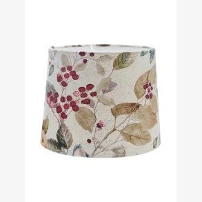 Lampesk�rm Rund Sofia Garden Beige m/blade 20 cm. 