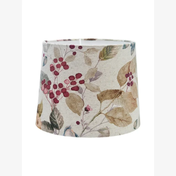 Lampesk�rm Rund Sofia Garden Beige m/blade 20 cm. 