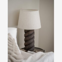 PR HOME - Spin lampefod, brun, 41 cm