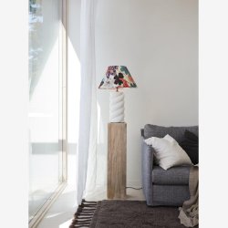 PR HOME - Spin lampefod, hvid, 41 cm