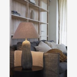 PR HOME - Sally lampefod, brun, 51 cm