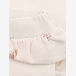 Fixoni - Leggings hvid m. Sommerfugle print.