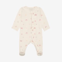 Fixoni - Natdragt m. f�dder m. Sommerfugl print