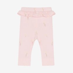 Fixoni - Leggings Lyser�d m. Blomst print