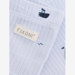 Fixoni - Leggings Lysebl� m. Skibs print