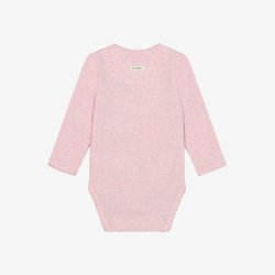 Fixoni - Body m. Skr�lukning Lyser�d � Lange �rmer