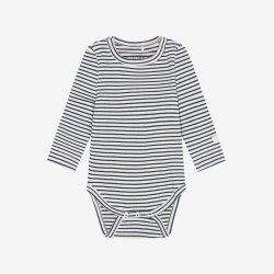 Fixoni - Body Hvid/Bl� m. Lange �rmer