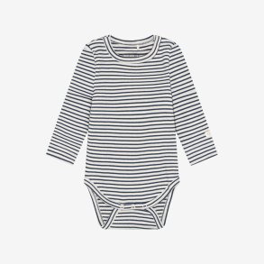 Fixoni - Body Hvid/Bl� m. Lange �rmer