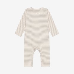 Fixoni - Heldragt hvid/brun stribet