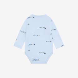 Fixoni - Body LS m. Togprint - Lysebl�
