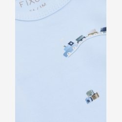 Fixoni - Body LS m. Togprint - Lysebl�