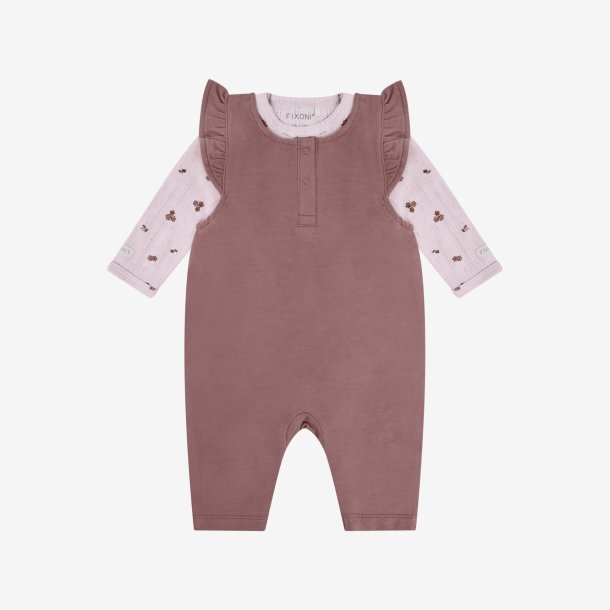Fixoni - S�t m. Dragt &amp; Bluse - St�vet rosa
