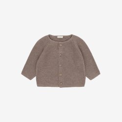 Fixoni - Cardigan i strik - Brun