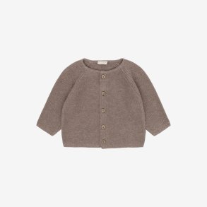 Fixoni - Cardigan i strik - Brun