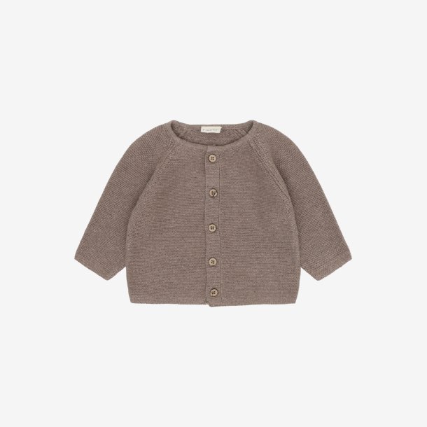 Fixoni - Cardigan i strik - Brun