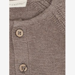 Fixoni - Cardigan i strik - Brun