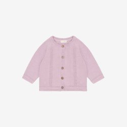 Fixoni - Cardigan i strik -  Rosa