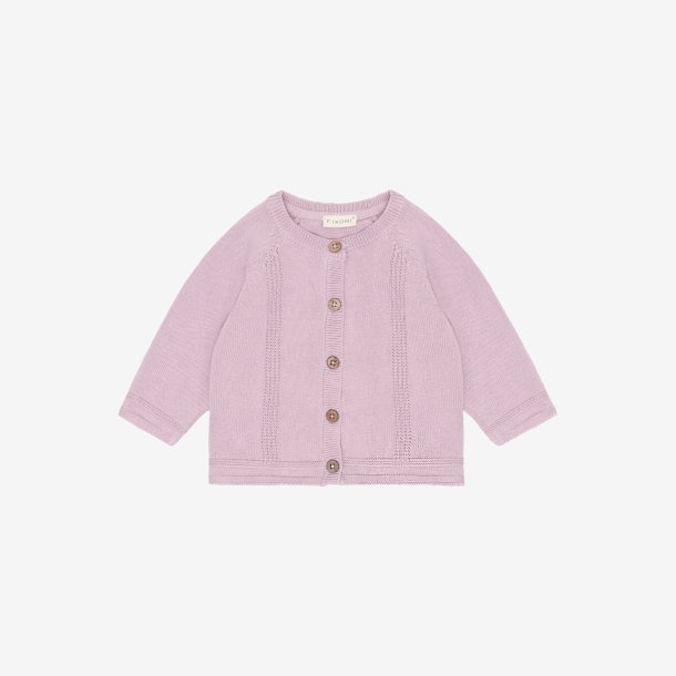 Fixoni - Cardigan i strik -  Rosa