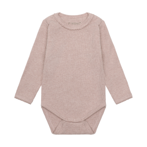 Fixoni - Body m. Lange �rmer - St�vet Rosa