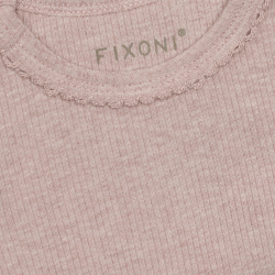 Fixoni - Body m. Lange �rmer - St�vet Rosa