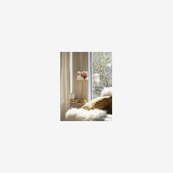 PR HOME - Lottie lampefod, gul, 45 cm