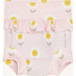 Hust &amp; Claire - Badebukser/ble m/blomster Lyser�d