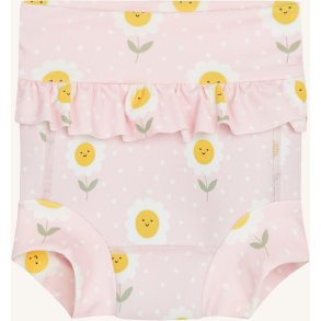 Hust & Claire - Badebukser/ble m/blomster Lyser�d