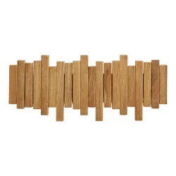 My Cozy House - Knager�kke, egetr�, natur  3x40x18 cm.