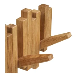 My Cozy House - Knager�kke, egetr�, natur  3x40x18 cm.