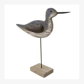 Fugl p fod H: 32cm. Genbrugstr